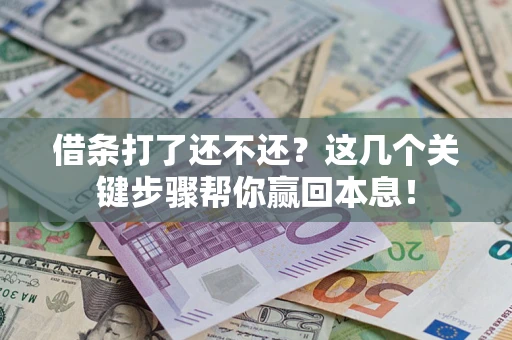 北京借条打了还不还？这几个关键步骤帮你赢回本息！