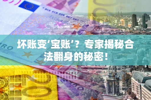 北京坏账变‘宝账’？专家揭秘合法翻身的秘密！