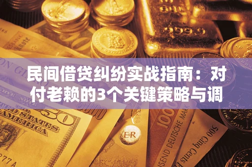 北京民间借贷纠纷实战指南：对付老赖的3个关键策略与调解盲区解析