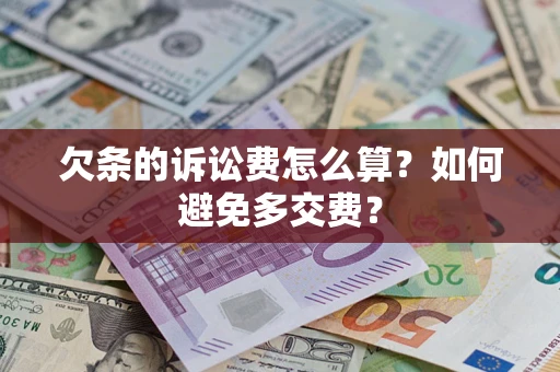 北京欠条的诉讼费怎么算？如何避免多交费？