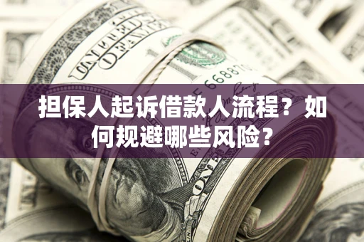 北京担保人起诉借款人流程？如何规避哪些风险？