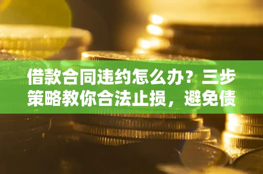 北京借款合同违约怎么办？三步策略教你合法止损，避免债务危机升级