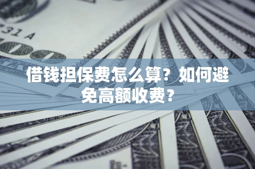 北京借钱担保费怎么算？如何避免高额收费？